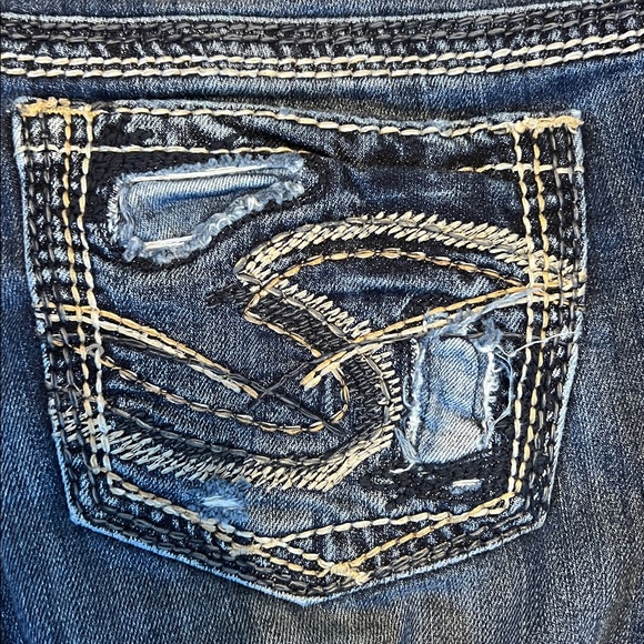 Silver Tuesday Low Slim Boot Jeans - Picture 6 of 7